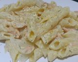 Foto del paso 10 de la receta: Macarrones cremosos al salmón sin gluten y sin nata