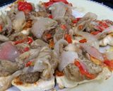 Foto del paso 5 de la receta: Pechuga de pollo con escalivada y pesto