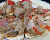 Foto del paso 5 de la receta: Pechuga de pollo con escalivada y pesto