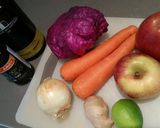 Foto del paso 1 de la receta: Ensalada de col lombarda