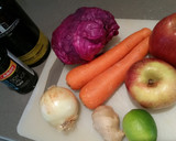 Foto del paso 1 de la receta: Ensalada de col lombarda