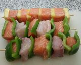 Foto del paso 1 de la receta: Brochetas de pescado