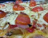 Foto del paso 2 de la receta: Pizza con tomates cherry y escalivada