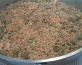 Foto del paso 6 de la receta: Arroz integral a banda con gambas y espárragos