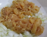 Foto del paso 2 de la receta: Calabacines rellenos con pollo agridulce al verdejo