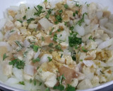 Foto del paso 3 de la receta: Calabacines rellenos con pollo agridulce al verdejo