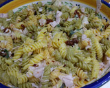 Foto del paso 4 de la receta: Pasta rápida con pechuga de pavo y tomates secos