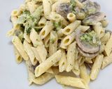 Foto del paso 9 de la receta: Macarrones con salsa de brócoli y champiñón 