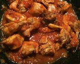 Foto del paso 5 de la receta: Conejo con tomate 