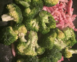 Foto del paso 2 de la receta: Brócoli con soja y bacon
