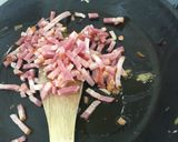 Foto del paso 6 de la receta: Espaguetis con salsa de puerro y champiñón 