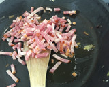 Foto del paso 6 de la receta: Espaguetis con salsa de puerro y champiñón 