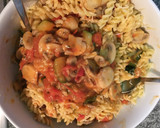 Foto del paso 8 de la receta: Pasta con verduras y queso