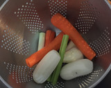 Foto del paso 1 de la receta: Caldo de pollo y verdura