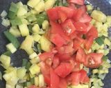 Foto del paso 5 de la receta: Espaguetis integrales con verduras salteadas y queso