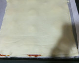 Foto del paso 2 de la receta: Hojaldre de jamón y queso fresco con tomate