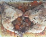 Foto del paso 5 de la receta: Muslos de pollo asados a la cerveza con zanahoria 