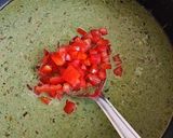 A picture of step 6 of Shahi rani palak paneer.