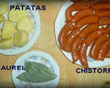 Foto del paso 1 de la receta: Chistorra desgrasada con patatas
