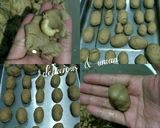 Foto langkah ke 4 dari resep Kuker Mede Choco delacious.