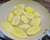 عکس مرحله 1 از دستور سیب زمینی و ژامبون تنوری