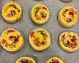 Φωτογραφία βήματος 7 της συνταγής 🌈Rainbow pizza rolls