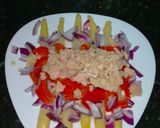 Foto del paso 2 de la receta: Ensalada de espárragos y aliño de aguacate
