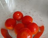 A picture of step 2 of Spaghetti with tomato Sauce with Fresh Vegetables.