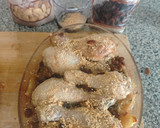 Foto del paso 3 de la receta: Pollo al horno al brandy con almendras