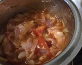 A picture of step 3 of Kaju gathiya ki sabzi.