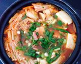 Hình bước làm 6 của món Canh kim chi