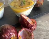 Une image de l'étape 13 de Panna cotta mange 🥭passion 🍅🌱menthe Pouliot🌿.