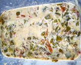 Une image de l'étape 4 de Quiche sans pâte aux légumes du soleil.