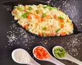 A picture of step 1 of Fried Rice.