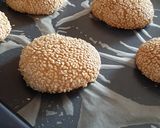 عکس مرحله 3 از دستور کلوچه کنجدی 😋😋