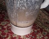 A picture of step 1 of Banana vanilla shake#author marathon.