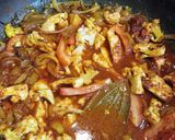 A picture of step 4 of Spicy Pulao😋😋.
