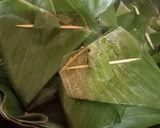 Foto langkah ke 3 dari resep Botok Daun Singkong Teri.