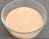 A picture of step 5 of Red Carrot Lassi.