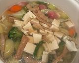Hình bước làm 3 của món Soup rau củ chay