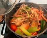 รูปขั้นตอนการทำที่ 6 ของ กุ้งอบเนย
