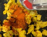 A picture of step 6 of Tawa chicken.