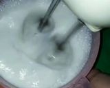 A picture of step 2 of Choco whipped coffee.