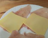 Foto del paso 3 de la receta: Rollitos de pollo rellenos de espinaca fresca y queso vegano