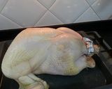 A picture of step 3 of Roast turkey with festive stuffing.