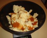 Foto del paso 1 de la receta: Budín con restos de bizcochuelo