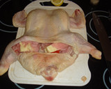 Foto del paso 1 de la receta: Pollo relleno deshuesado 