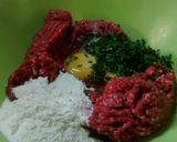 Foto del paso 1 de la receta: Albóndigas caseras (sin fritura)