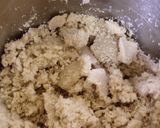 A picture of step 1 of Kaju Katli (Cashew Fudge).