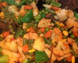 A picture of step 6 of Navratan Korma.